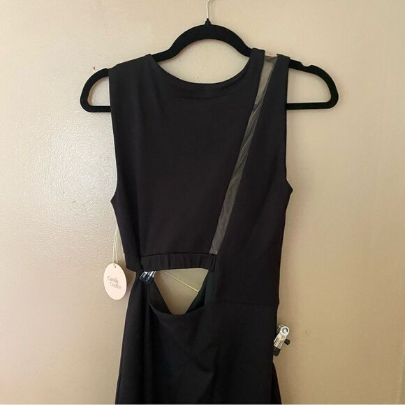 Camila Coelho Alex Maxi Dress sheer cutout sheath gown Revolve $298 M As Is flaw - Picture 10 of 16